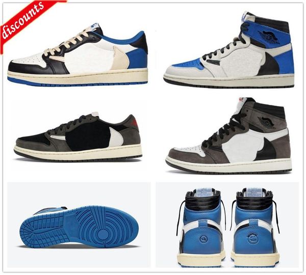 

sandals sandals jumpman travis authentic x fragment basketball shoes 1 high og ts sp men low shoe military blue 1s sail black shy pink women