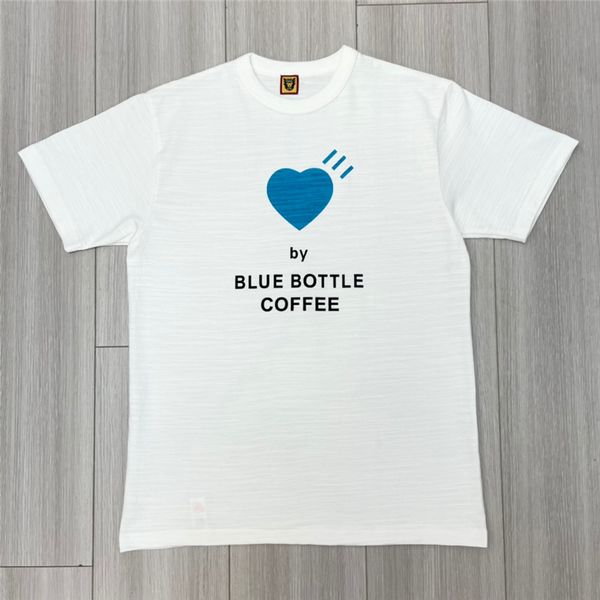 

blue print t-shirt men women 1 quality oversize t shirt tee, White;black