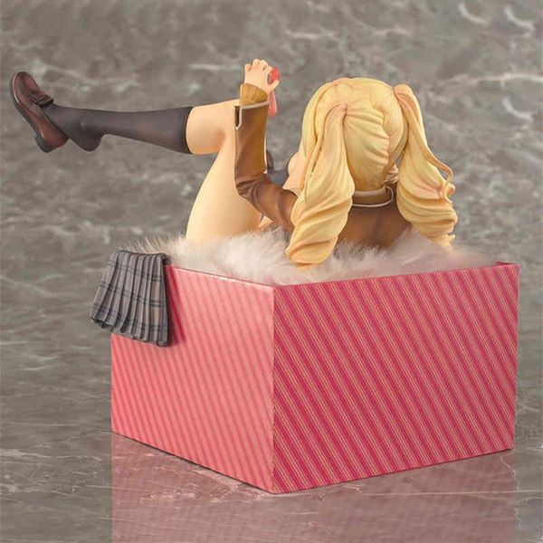 

anime figure gift sari shibusa second axe 18cm pvc toy girl figure model collection doll x05032660