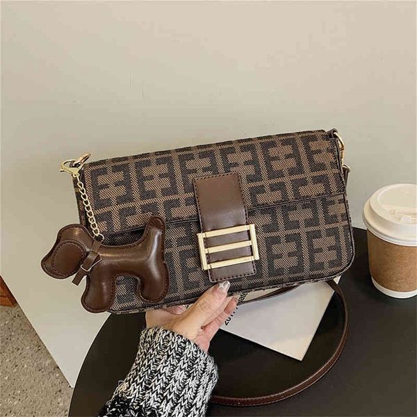 

90% off to shop online fashion contrast color female style french stick tide net red simple one shoulder small square bag