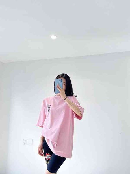 

factory online export designer brand short sleeves ch crowe summer new fashion cool print casual loose slim sleeve t-shirt, White