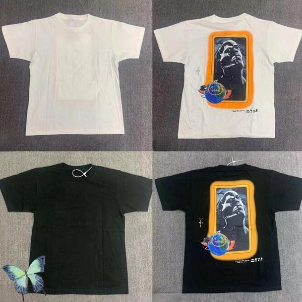 

big p print t shirt men women 2022 summer fashion t-shirt, Black;brown