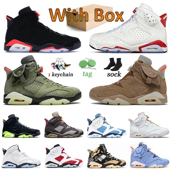 

ale 6 6s jumpman basketball shoes red oreo british khaki midnight navy women black cat electric green carmine bordeaux infrared men trainers