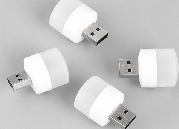 Gadget Lampada a led USB portatile da esterno creativa Computer Mobile Power Charging LED Protezione degli occhi lampade Lettura