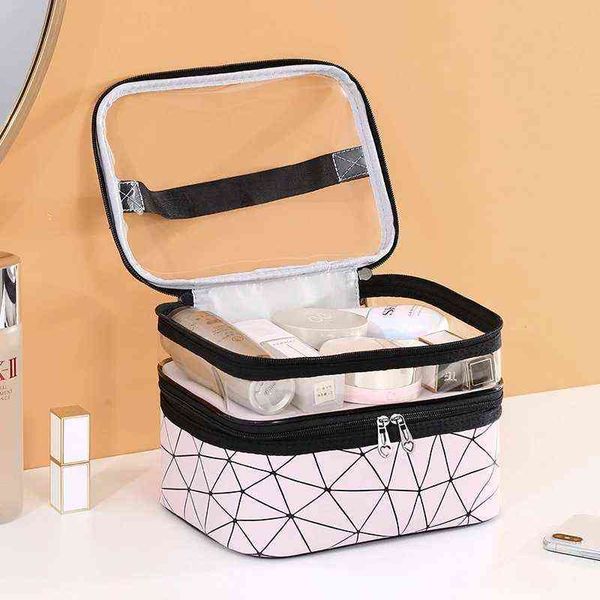 

multifunctionele reizen duidelijke make-up tas mode diamant cosmetische toiletartikelen organizer waterdichte vrouwtjes opslag make up 22061
