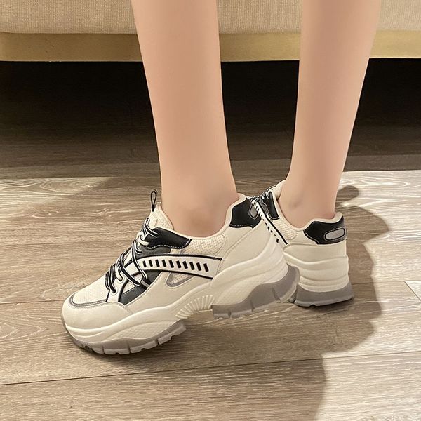 

new autumn sports sneaker dad shoes women size 35-40, Black