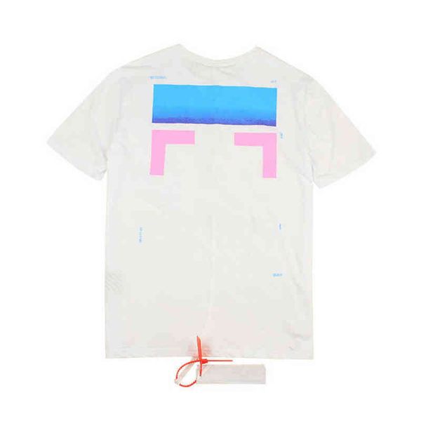 

fashion classic brand mens t shirts loose offs cotton men women t-shirt designers short sleeve letter oil paint tees black white shirt eur, White;black