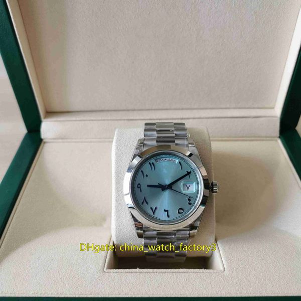 

bp maker mens watch 40mm arab dial day-date 228235 president stainless steel watches cal.2813 2836 3255 movement mechanical automatic men&#0, Slivery;brown
