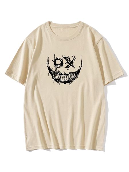 

romwe guys cartoon graphic tee y2aq#, White;black