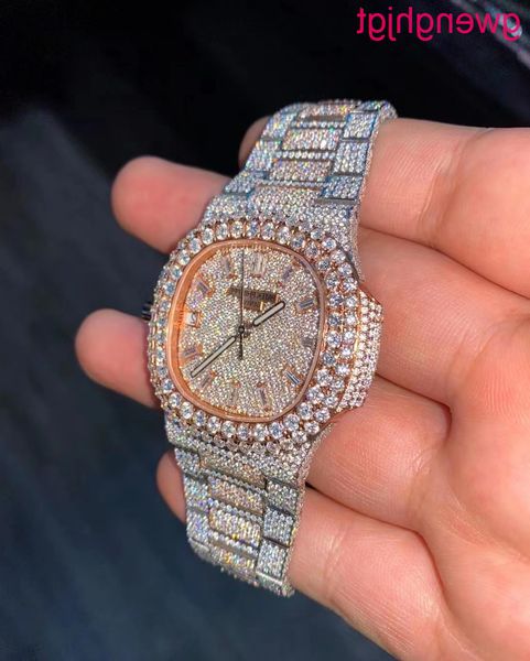 

tiktok explosion celebrity high-end large dial wristwatches diamond-studded star three-eye diamond-studdeds waterproof quartz watch zv4l, Slivery;brown