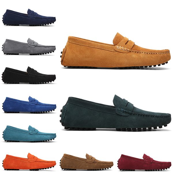 Neue Designer-Loafer, Freizeitschuhe für Herren, des Chaussures, Kleid-Sneakers, Vintage-Stil, dreifach, schwarz, grün, rot, blau, Herren-Sneaker, Walkings, Jogging, 38–47, günstiger
