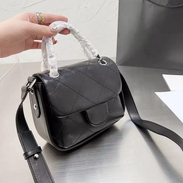 

france elegant vinatge france womens calfskin cowhide bags silver hardware chain totes crossbody adjustable shoulder genuine leather strap c