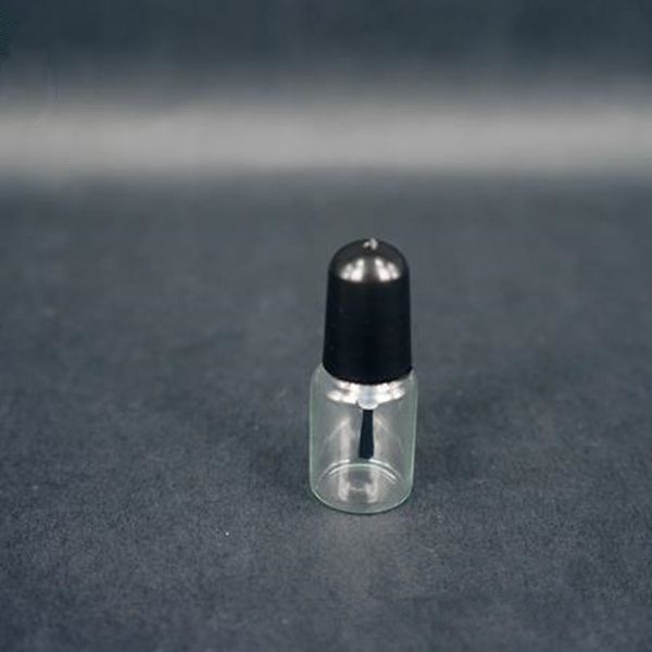 Емкость 3 мл оптовой диск D16*H41см пустого лака для ногтей с черной крышкой