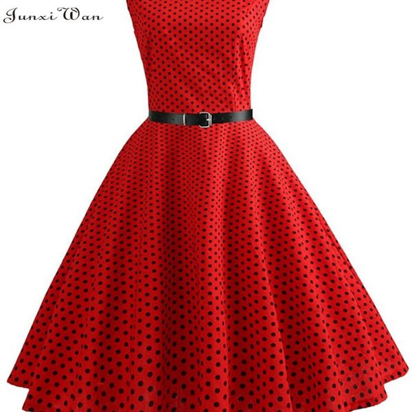 

summer womens dresses casual floral retro vintage 50s 60s robe rockabilly swing pinup vestidos valentines day party dress 220425, White;black