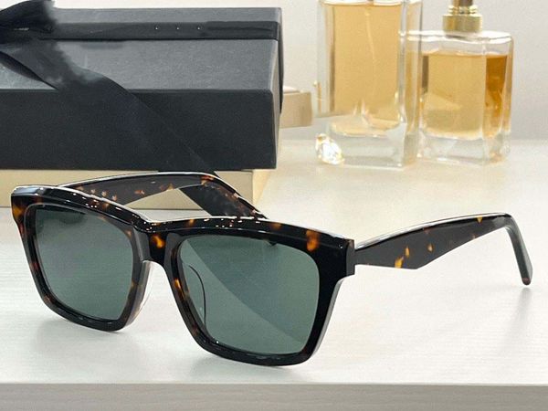 

sunglasses for men and women summer sml104 style anti-ultraviolet retro plate plank full frame fashion eyeglasses random box, White;black