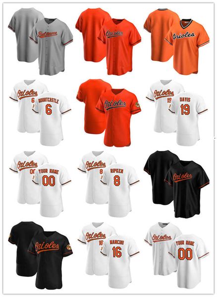 

2022 custom jersey mens women youth baltimore''orioles''5 brooks robinson 11 jose iglesias 12 roberto alomar 18 heston k, Blue;black