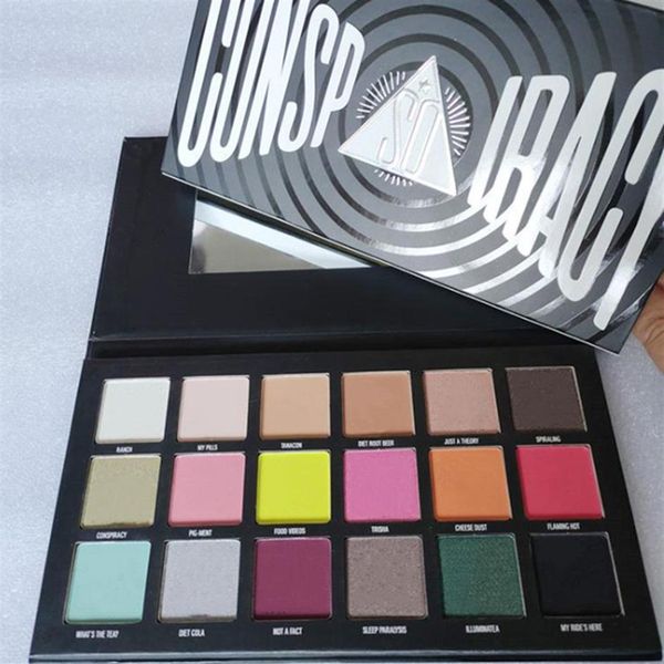 

j star x shane dawson conspiracy eyeshadow palette 18 color shimmer matte 20q