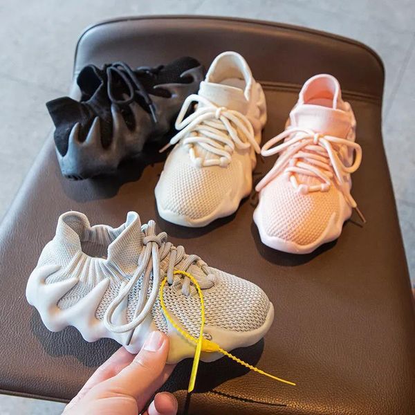 

baby girl boys kids shoes trainers breathable basketball designer size 21-38 athletic maternity leisure outdoor sports casual spring running, Black