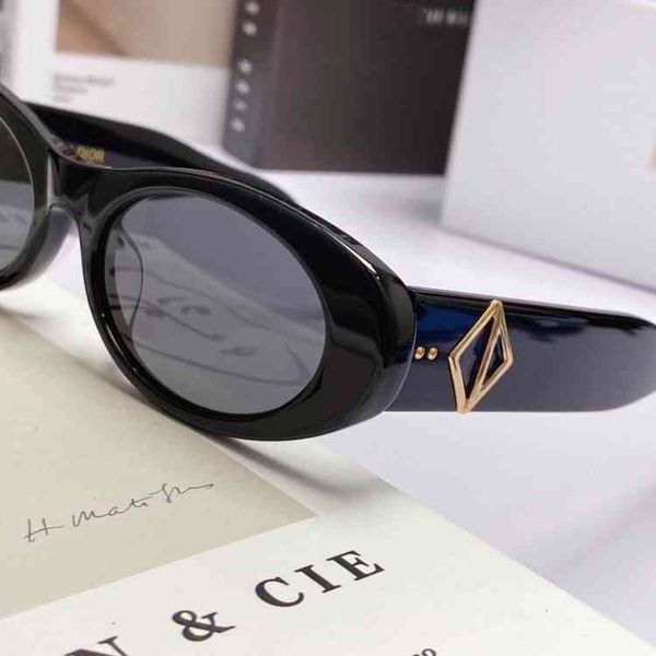 

sunglasses d oval men's net red same personalized women o, White;black