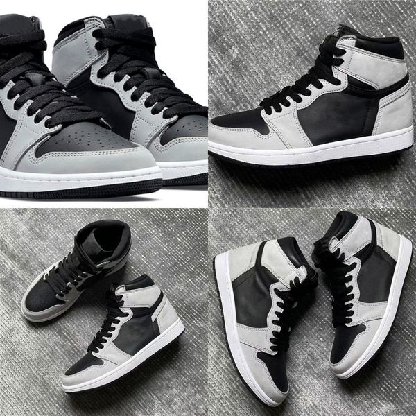 

shoes high og shadow 2.0 gs black grey toe men's 36-45