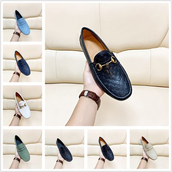 

designer men dress italian leather shoes slip on fashion luxury brand men's leathe moccasin glitter formal male shoes pointed toe shoe, Black