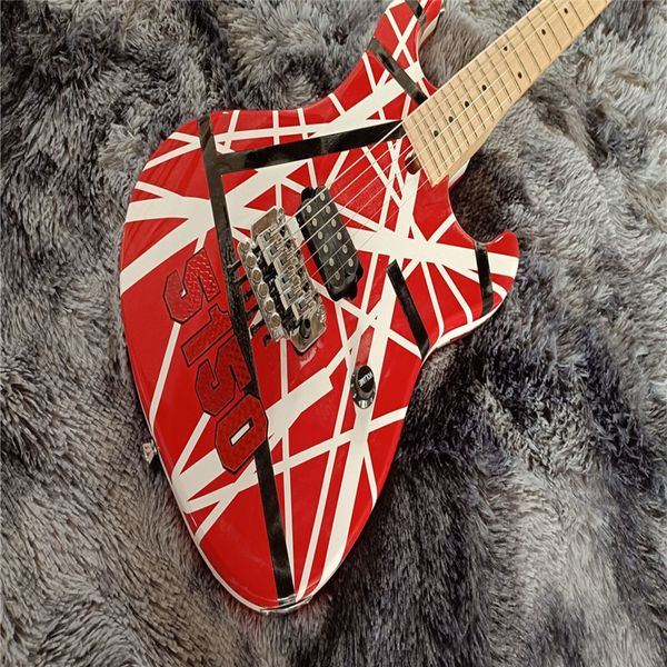 

2021high factoryelectric guitar, striped 5150 eddie van halen