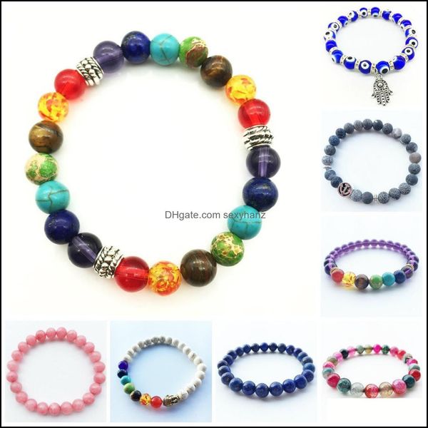 

beaded strands charm bracelets retail custom bracelet bangle colorf wooden beads drop delivery 2021 jewelry sexyhanz dhuxe, Black