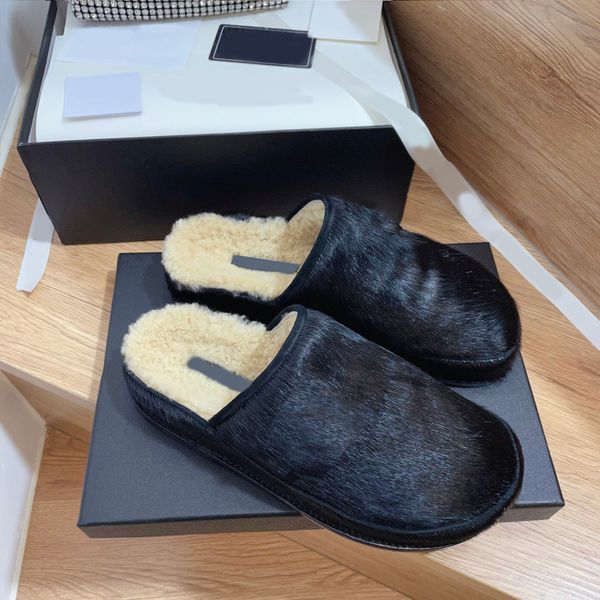 

lambskin sandals slippers women summer slides designer luxury, Black