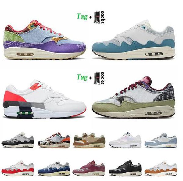 

patta waves 1 low running shoes with socks women mens trainers concepts far out heavy denim olive canvas noise aqua black beige blueprint sn