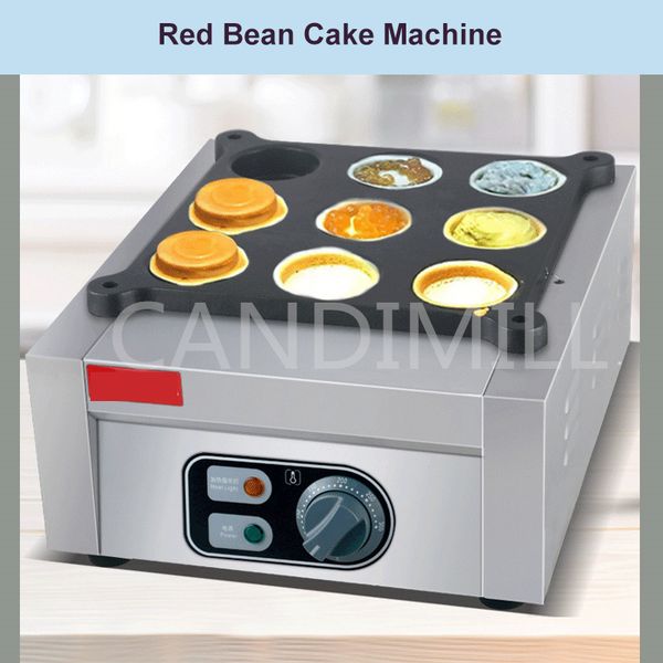 

electric desk9 holes commercial use japanese red bean bread pancake dorayaki baker machine food processing equipment non stick