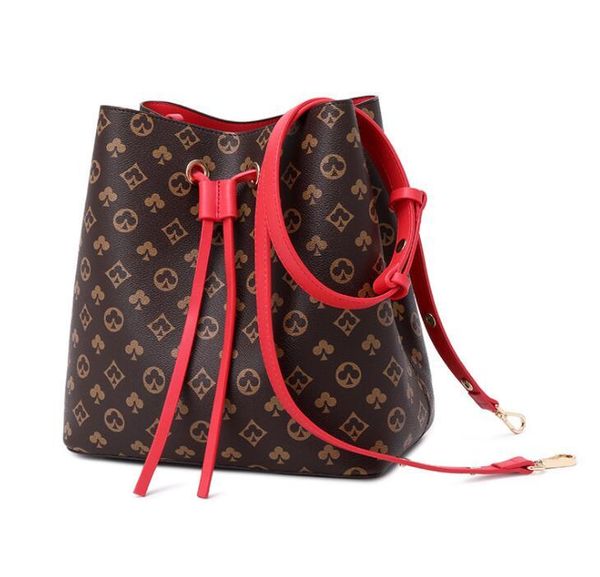 

solds luxurys designers neonoe bucket handbags flower purses women tote brand letter genuine leather shoulder bags crossbody bag totes