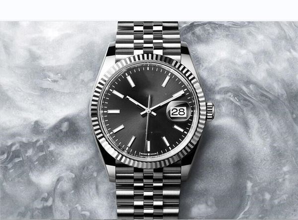 

man watch dat smooth bezel watch 41mm 126333 126334 automatic mechianical wristwatches jubilee strap sapphire movement mens watches, Slivery;brown