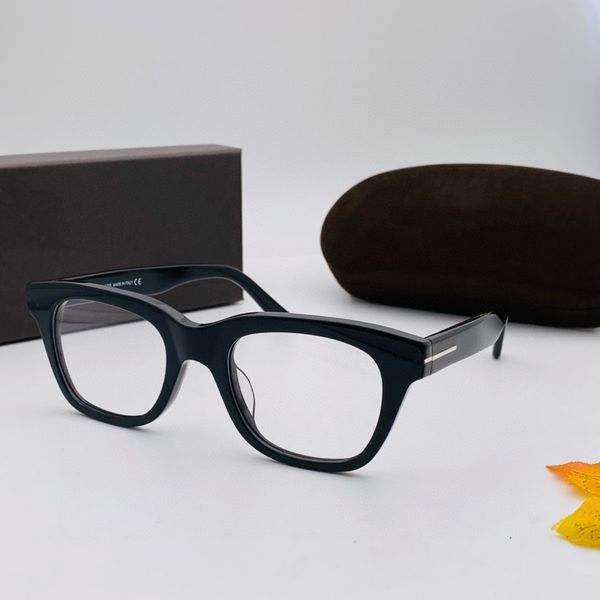 

optical eyeglasses for men women retro 5178 style anti-blue glasses light lens plate full frame with box, White;black