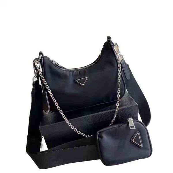 

bag hand his pockets 3-in-1 nylon underarm handbag shoulder bags woman girls women designer of handbags purses