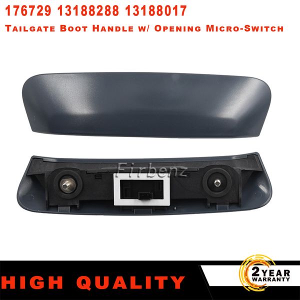 

176729 13188288 13188017 tailgate boot handle w/ opening micro-switch for opel vauxhall corsa d mk iii 2007-2015