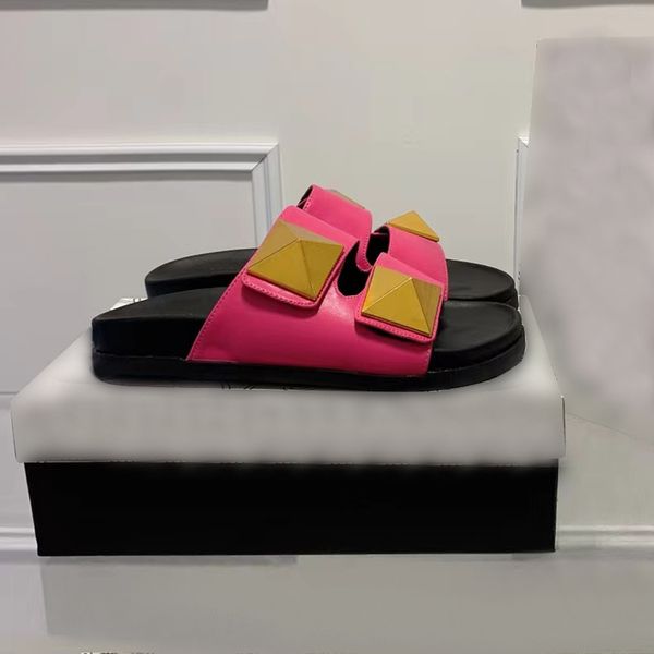 

spring brand designer summer beach cool ladies fashion casual slippers 34-41, Black