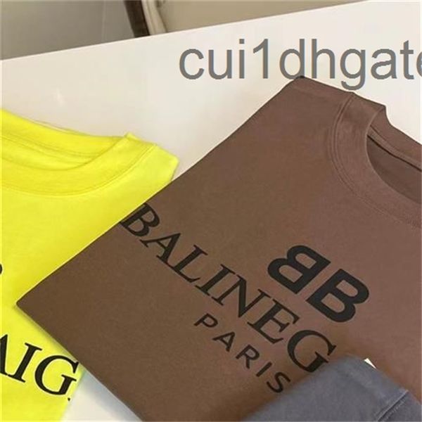 

2022 designer bb t shirt and shirts [lin]bb new year's short sleeve t-shirt 4lkg, Black