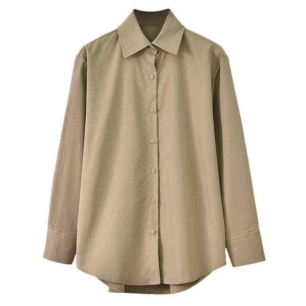 

spring 2022 shirt women's style all over polo neck layered drop shirt, White