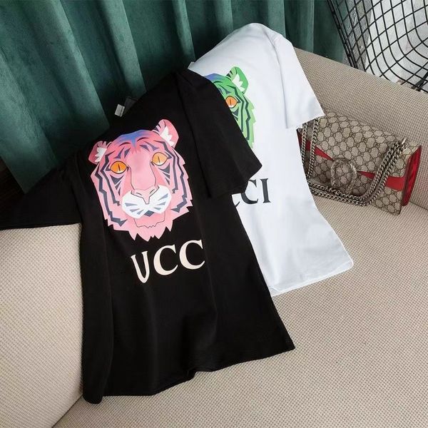 

2022 designer brand mens t shirts plus size tees shirts 100% cotton summer casual couples short sleeves printed round neck -5xl, White;black