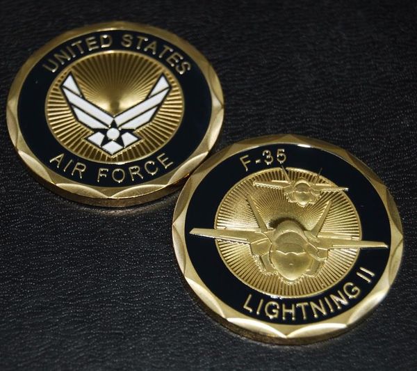 

gift united states f-35 lightning ii air force challenge coin collectible gifts collection.cx