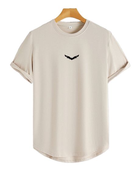 

men bird print tee b8iq#, White;black