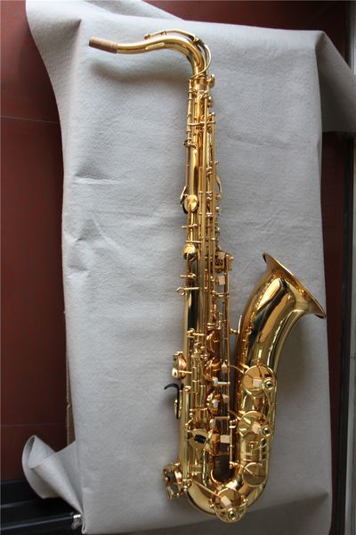

professional gold lacquer tenor saxophone