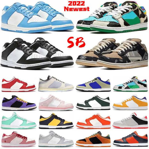 

2022mens low running shoes coast michigan for men women chunky university blue syracuse valentines day classic lows trainers, Black
