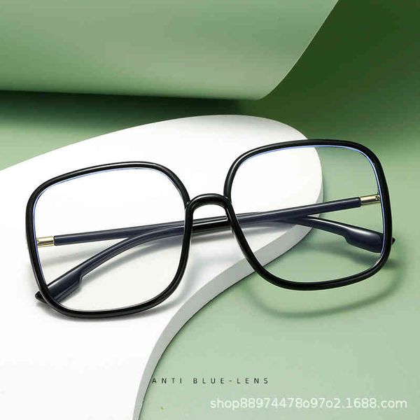 

g same red black large blue light glasses d lens myopia frame 207factory outlet fashion men's sunglasses women's sunglasses2022 tr, White;black