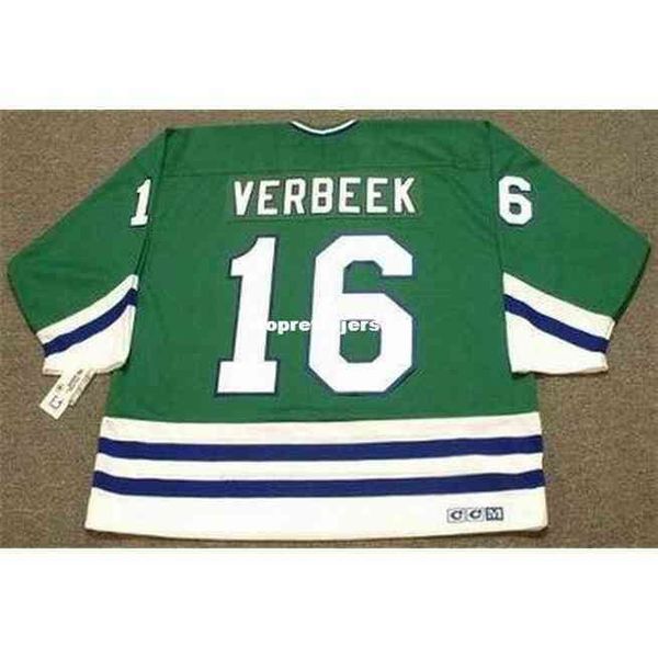 

shirts jerseys mens jerseys pat verbeek 1989 ccm vintage retro hockey jersey, Gray