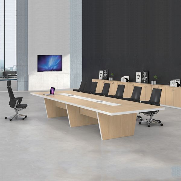 

commercial furniture simple and modern staff desk conference table