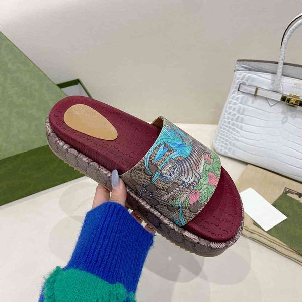 

women denim platform slippers embroidery primary color sandal canvas real leather beige brick red colors beach slipper outdoor party classic, Black