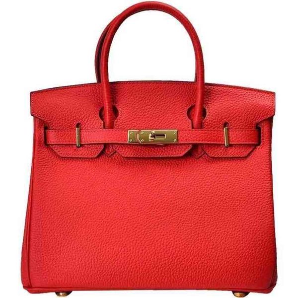 

designer handbags herms bags women's bag 2022 leather hand bag bridal one shoulder messenger bag litchi wedding platinum keilys bags yy