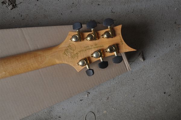 

red big flower six string electric guitar we can customize all kinds of guitars