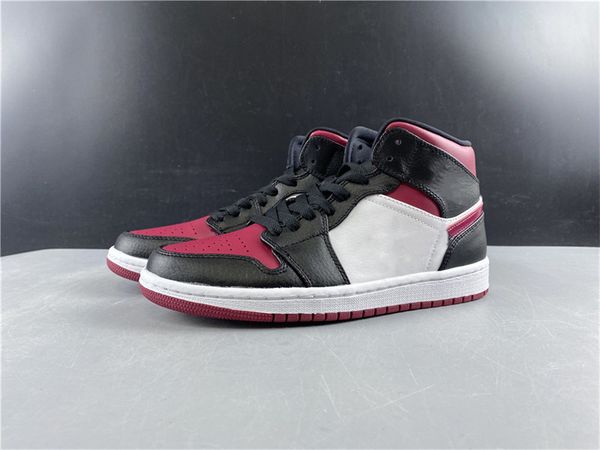 

shoes designer 1 og mid black red basketball shoes mens i designer sports sneakers size eu40-45, White;red